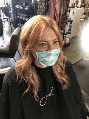 Strawberry Blonde Color