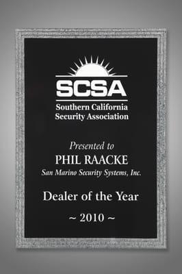 Dealer of the Year 2010