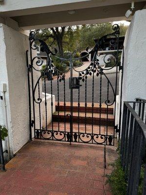 Front gate