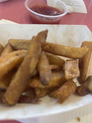 Brown ugly fries