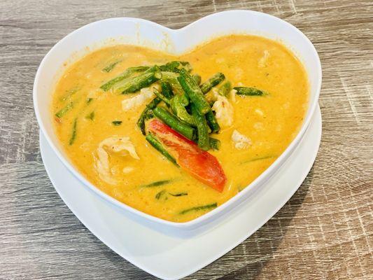 All the feels! Heart Happy with Heart of Thai!  Chicken Panang Curry!