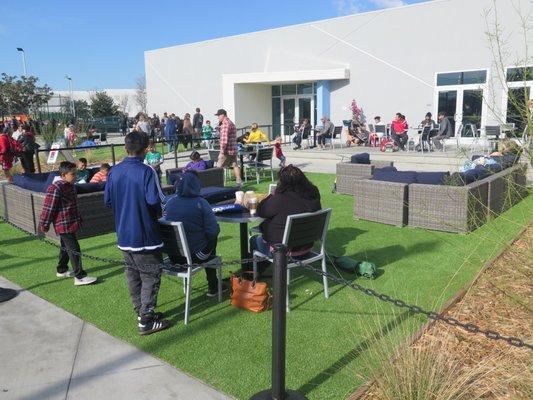 Patio area - for the whole family.