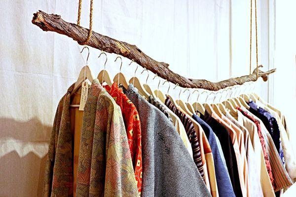 Vintage Japanese haori complement the modern art and add to the lifestyle elements that Plumb offers