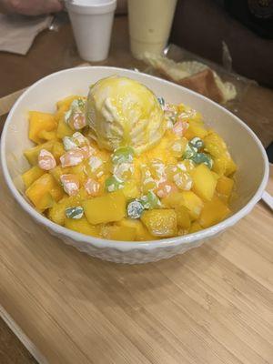 Mango Bingsoo ($22)