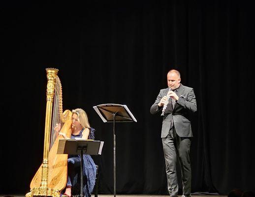 Harpist Katerina Englichova & Oboist Vilem Veverka - Beautiful Music!