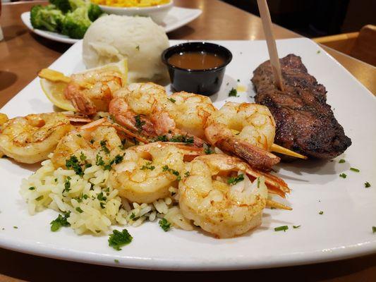 Steak and Shrimp