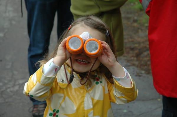 A young fan of our Family Walk!