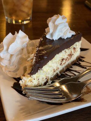 Almond joy cheesecake