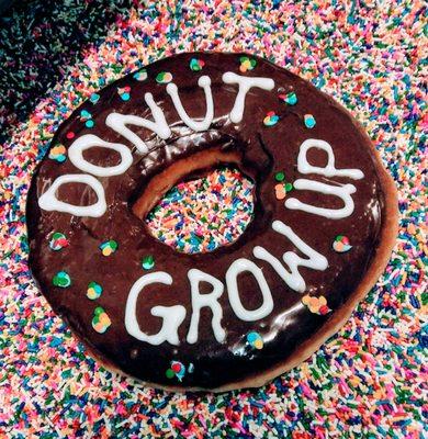 Donut Grow Up!