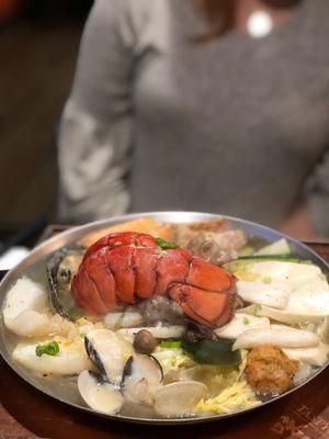 Seafood hot pot so worth it