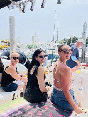 Mimosas and fishing, who knew!!!????