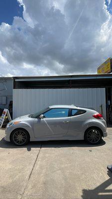 Mirror Tint On Hyundai Veloster