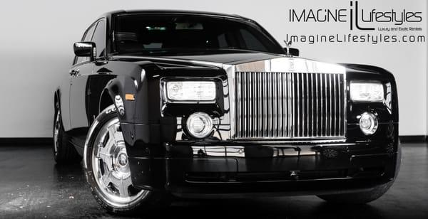 Rolls Royce Phantom Luxury Car Rental by Imagine Lifestyles