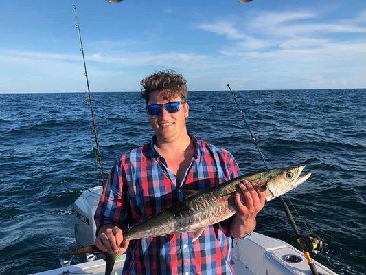 King Mackerel caught trolling Pensacola beach