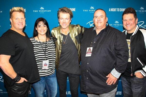 Pre show meet and greet with Rascal Flatts