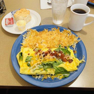 Spinach Florentine Omelette