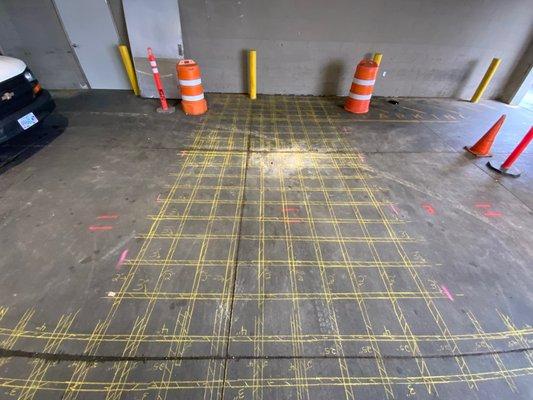 GPR Scan Layout