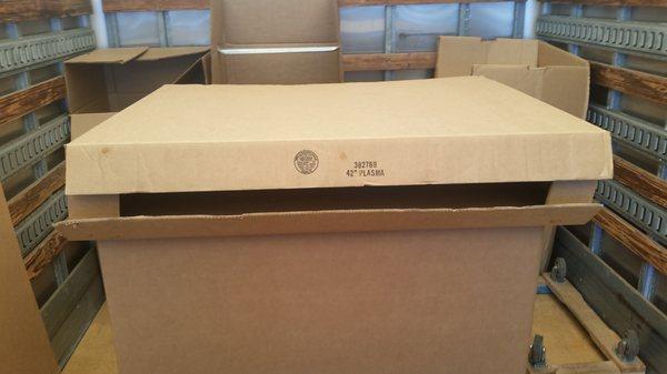 Flat Screen Tv Boxes We Supply To All Of Our Customers