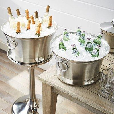 Elegant Beverage Tub with Stand For Indoor and Outdoor Use