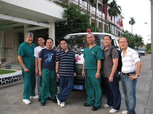 annual international medical missions to Southeast Asia