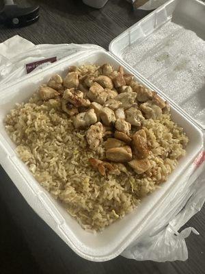 Chicken hibachi