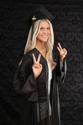 Senior portait session - Cap and Gown