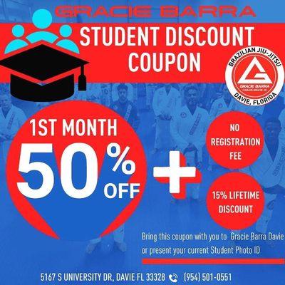 Student Discount