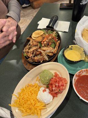 Fajitas pollo