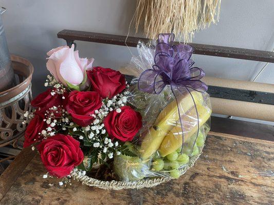 Fruit and flowers