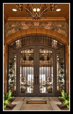 Wrought Iron Door