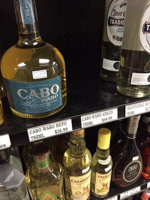 Amazing liquor prices