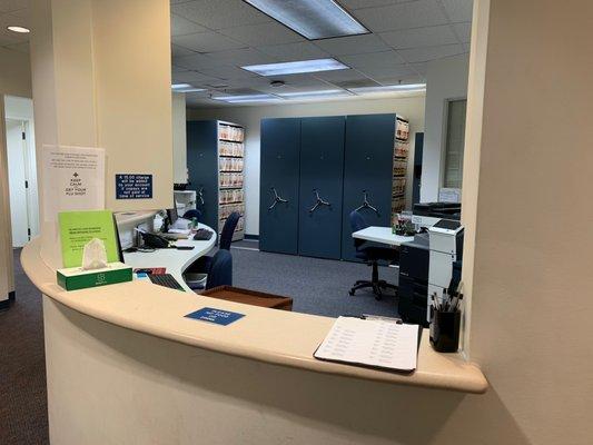 Front Desk - Reception Area