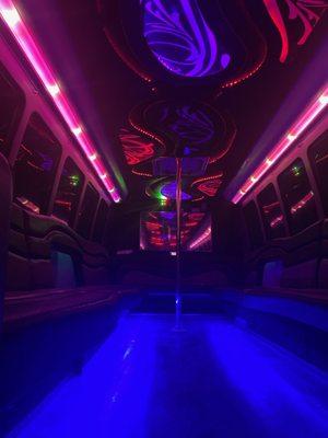 Monza's Vip Party Bus