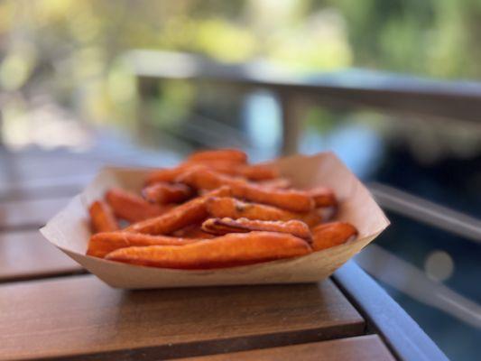 Exceptionally good sweet potato fries