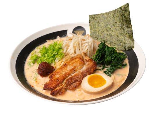 Blaze Ramen - Creamy Pork broth with a spicy kick!