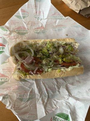 Italian Specialty Subs - Whole  With extra peppercinis for us.