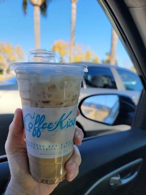 Iced chai latte