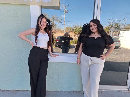 Yaileen & Kaitlin, Owners of YK Beauty Salon