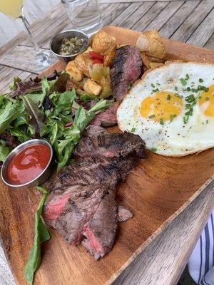 Steak & eggs