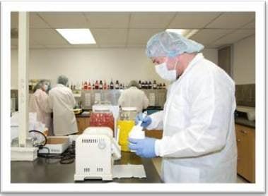 La Vita staff in PCAB Accredited Lab