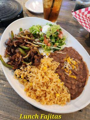 Lunch Fajitas