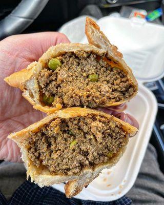 Beef samosa...photo by @phil_eatsfood