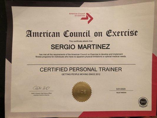 Personal Training Certification