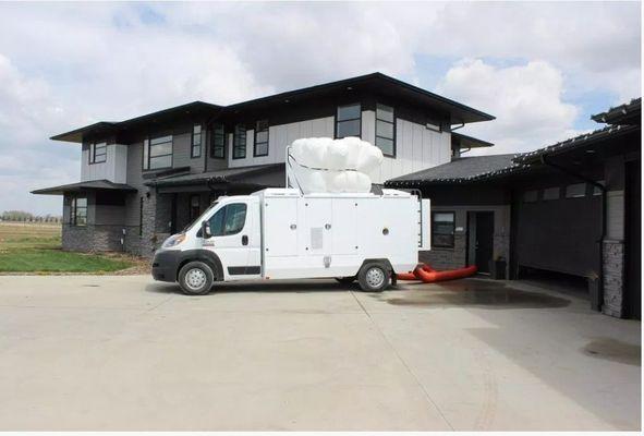 Truck mounted Air duct cleaner in Fort Collins