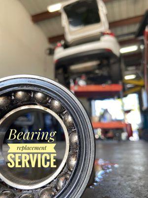 Bearing Problems? bring your car and we will fix it.