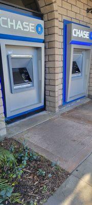 Outside ATM safe neighborhood