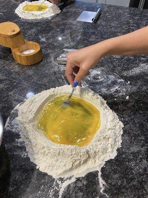 Pasta making