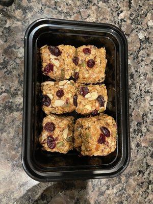 Oatmeal square snacks