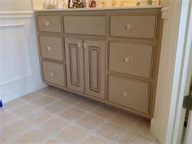 Glazed Bath cabinet