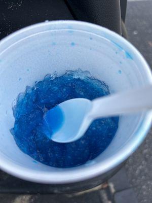 blue raspberry ice